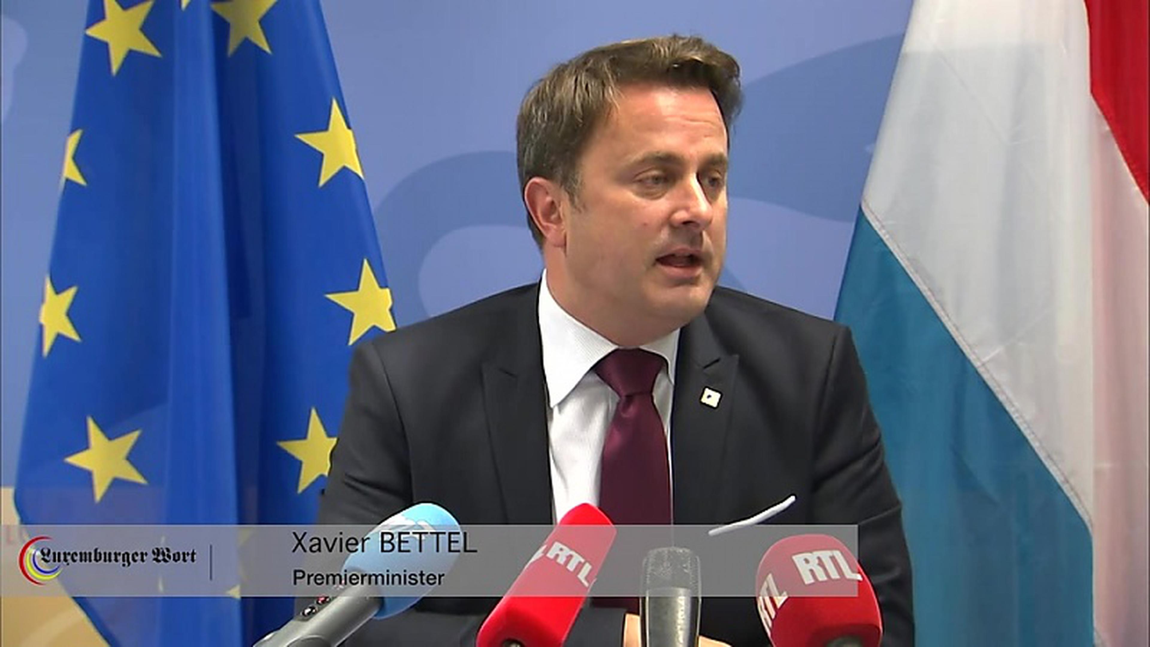 EU Gipfel Xavier Bettel Zum Stand Der Brexit Verhandlungen